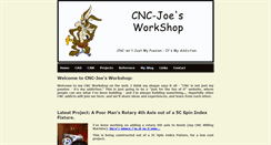 Desktop Screenshot of cnc-joe.com
